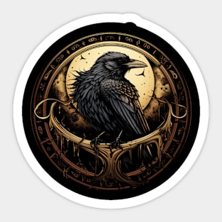 Odin’s Raven Sticker